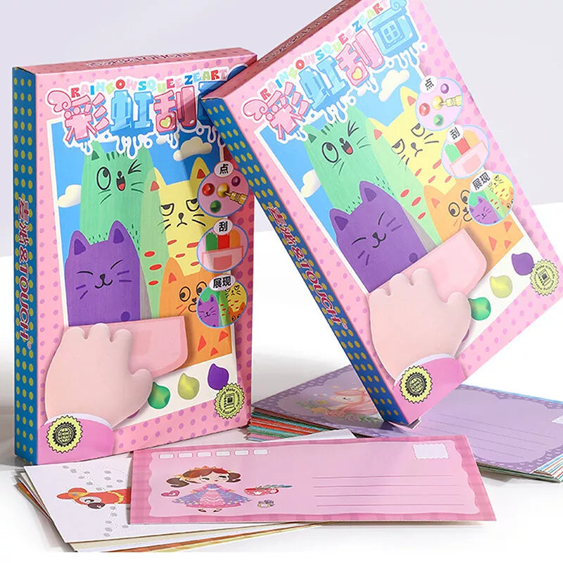 Rainbow Dot Painting Art Kit |🔥FLAT 50% SAVING🔥